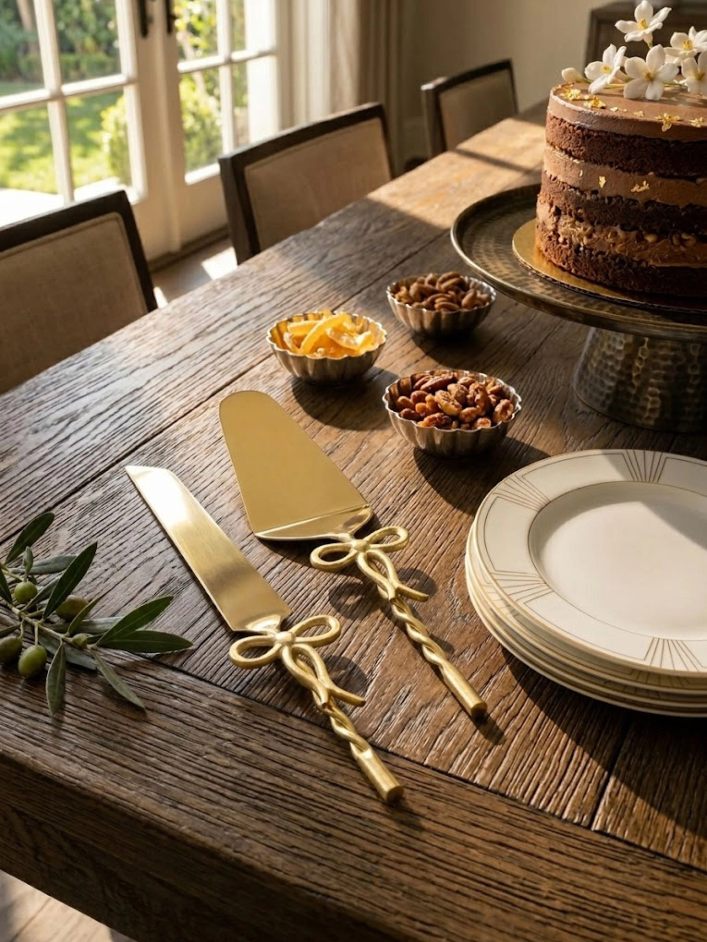 GAURI KOHLI Imperial Cake Servers