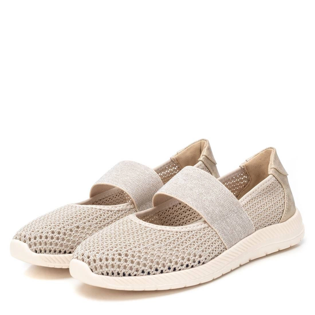 XTI Women's Sneakers Casual Round-toe Mary Jane Flats