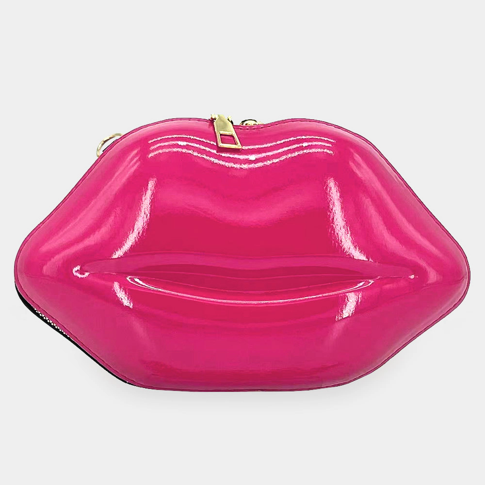 Fashnzfab Lip Shape Clutch/Crossbody Bag