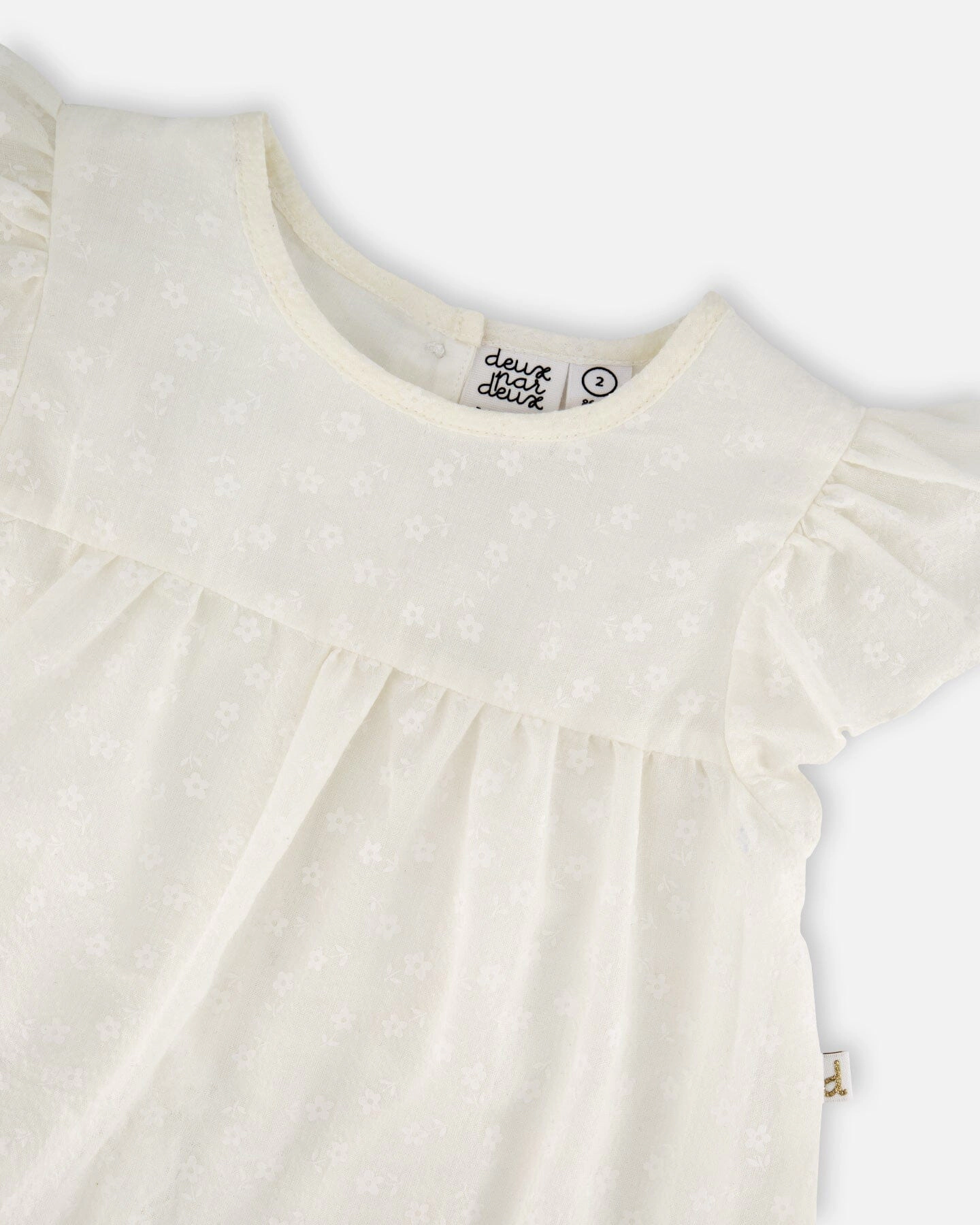Deux par Girls Printed Poplin Dress
