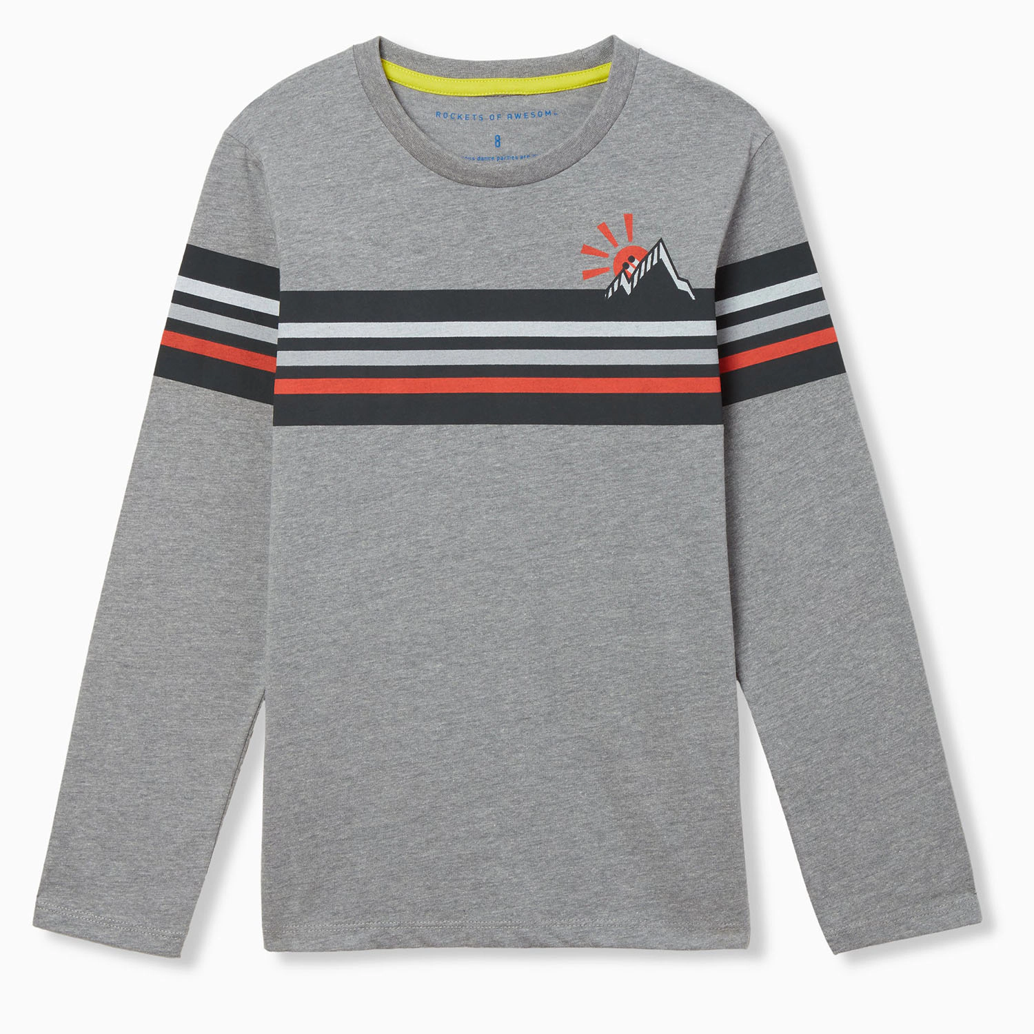 Rockets of Awesome Mountain Stripe Tee for Boys