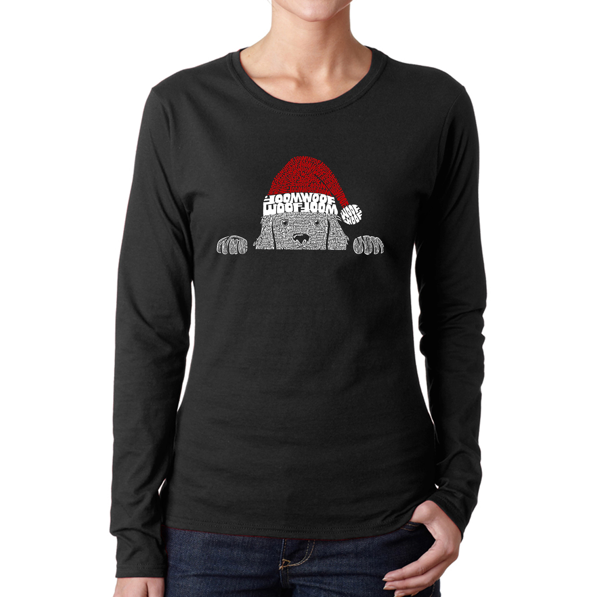 LA Pop Art Women's Word Long Sleeve T-Shirt