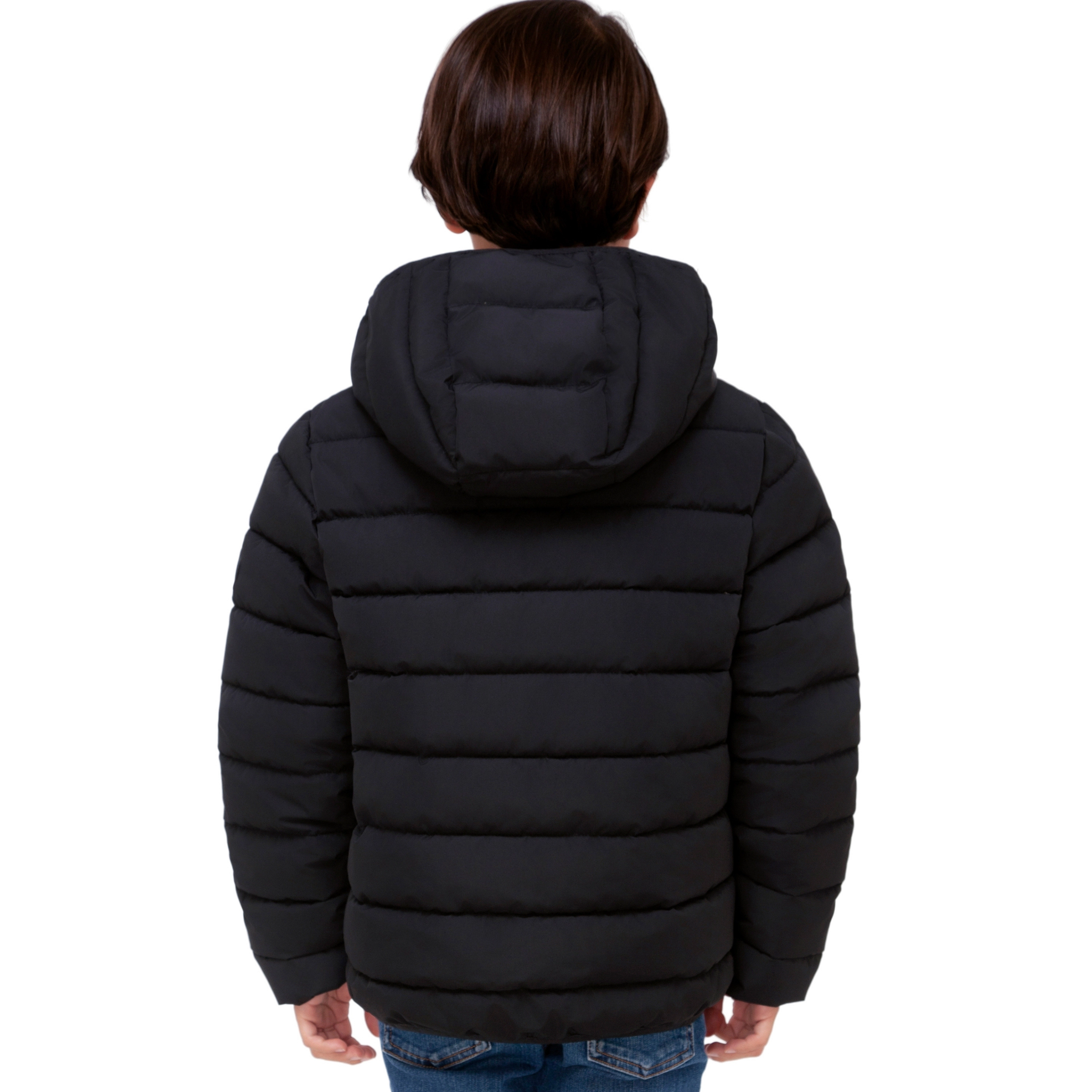 Rokka&Rolla Little & Big Kid Boys Hudson Lightweight Hooded Puffer Jacket