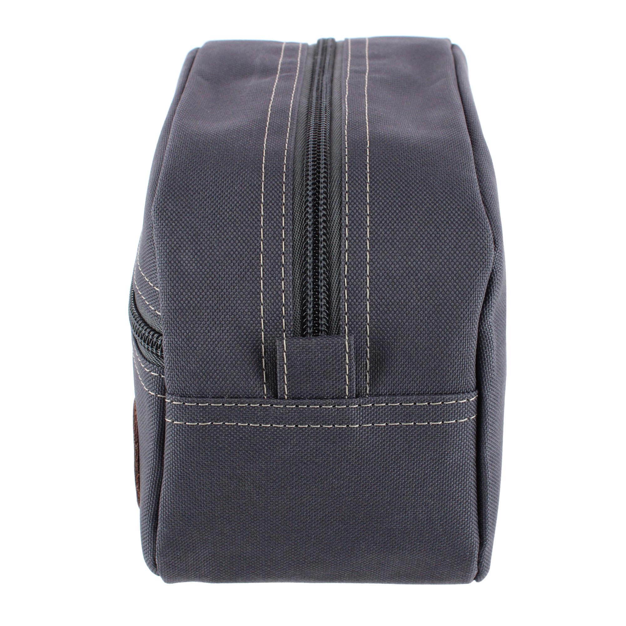Timberland Men's Core Canvas Zippered Travel Kit