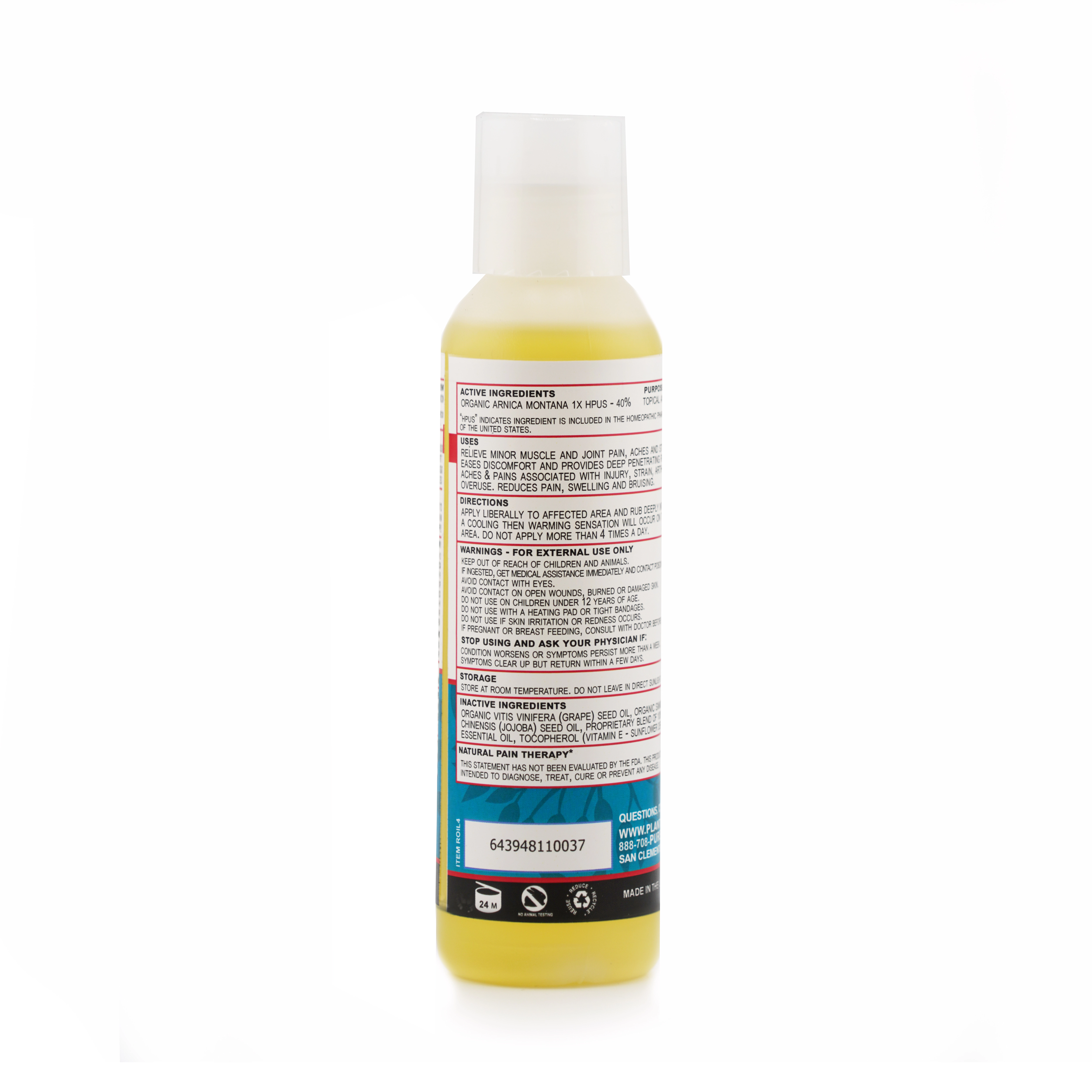Plantlife Arnica Relieve Oil