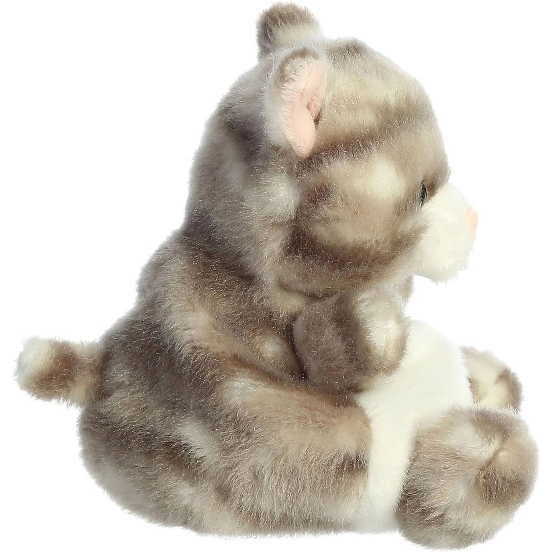 Aurora Palm Pals Silver Kitty 5-Inch Stuffed Animal Plush
