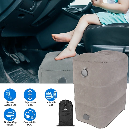 GBruno Inflatable 3-Height Foot Rest Pillow