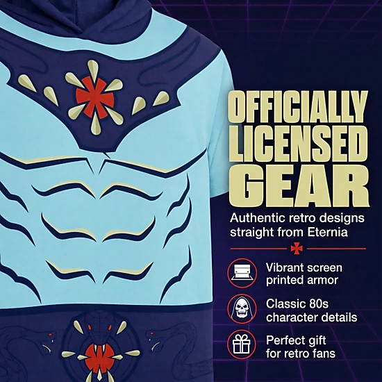 Masters of the Universe Matching Family Cosplay Hooded T-Shirt