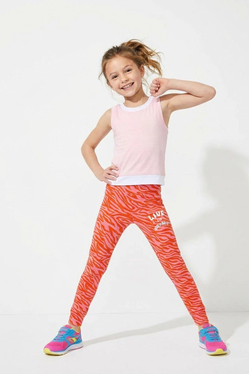Rockets of Awesome Zebra Legging for Girls