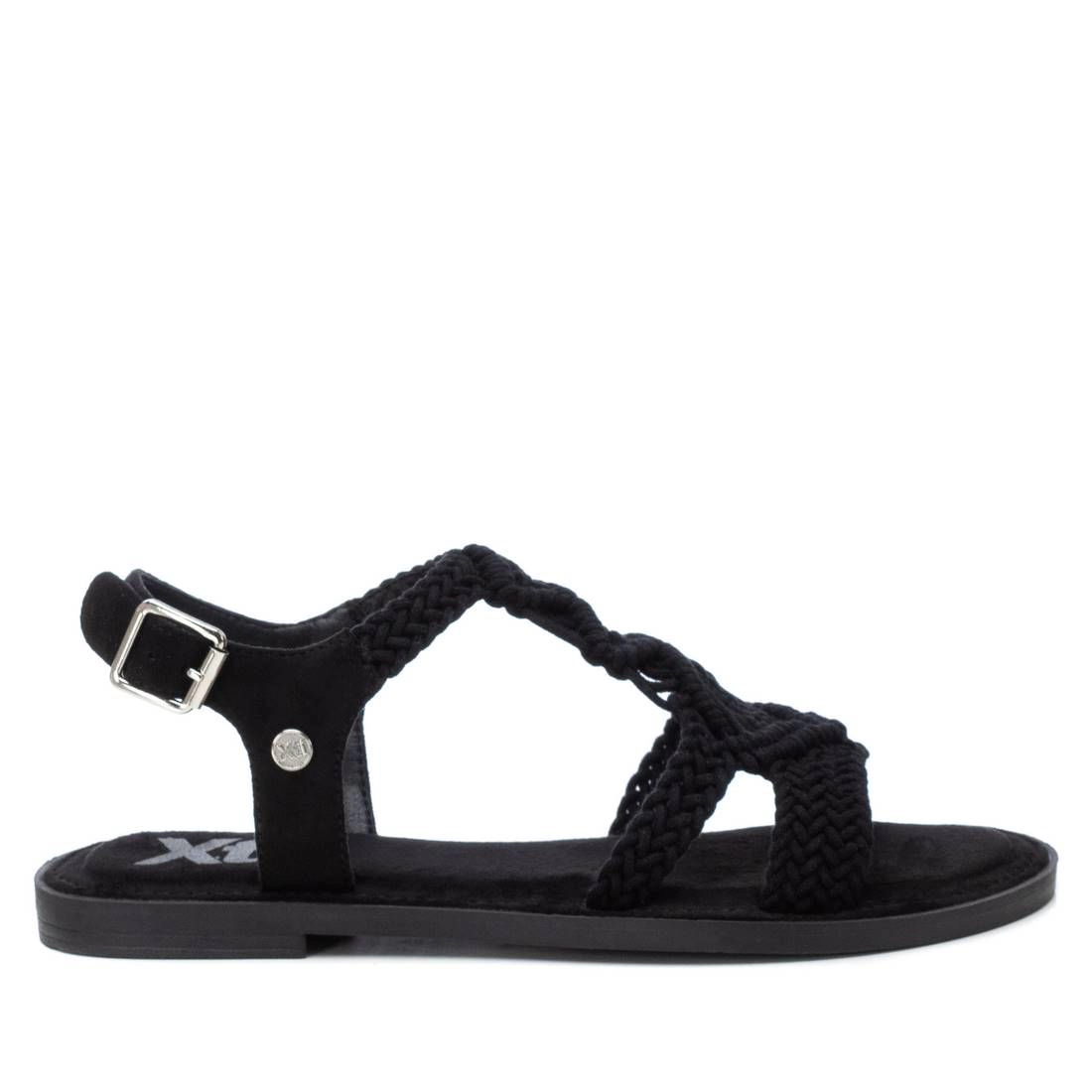 XTI Women's Braided Strap Flat Sandals