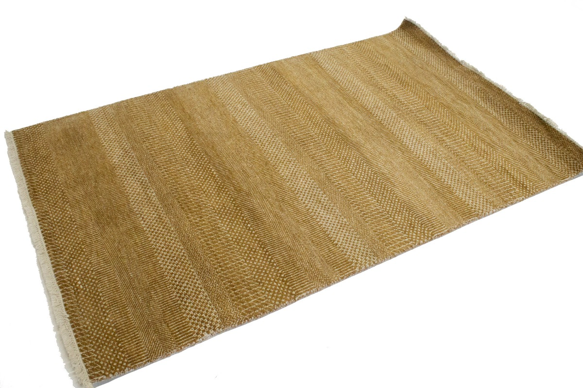 Magic Rugs Khaki Caramel Grass Design 4X6 Modern Oriental Rug