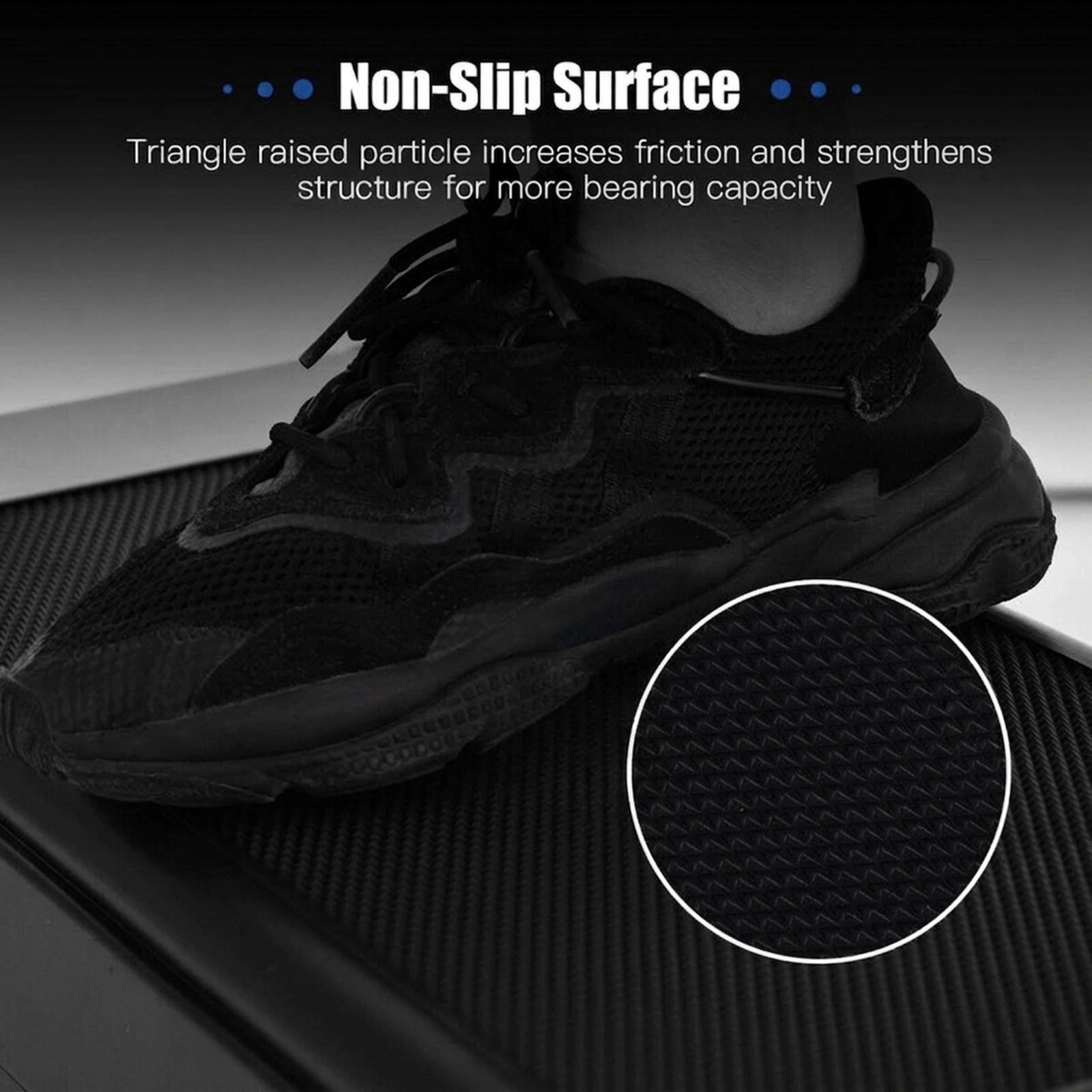 SUGIFT 5-in 7-in and 9-in Adjustable 330-lb Capacity Aerobic Exercise Step Platform with Risers