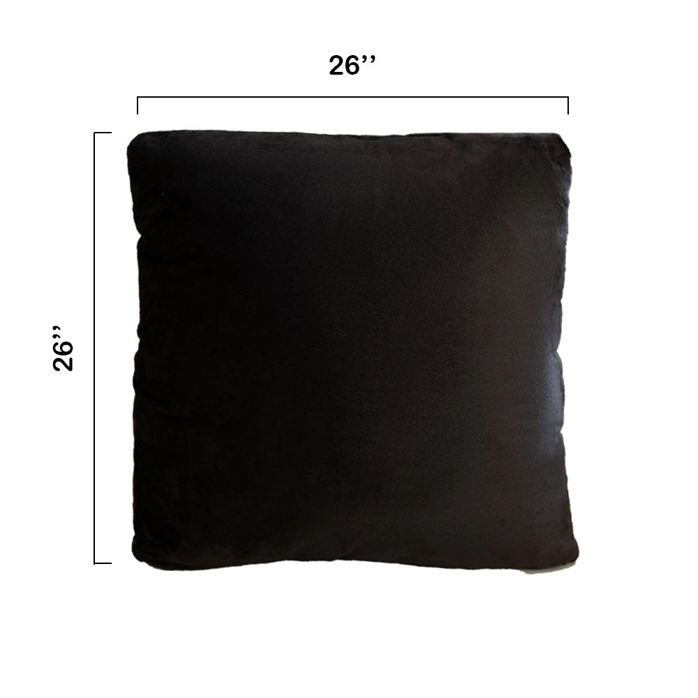 Cheer Collection Velour Accent Throw Pillow, 26 x in, Set of 2