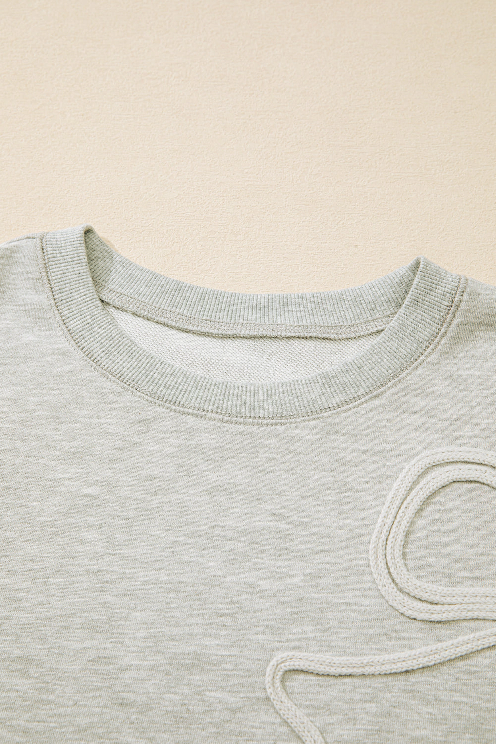 Threaded Pear Yuliana Drop Shoulder PLUS Sweatshirt