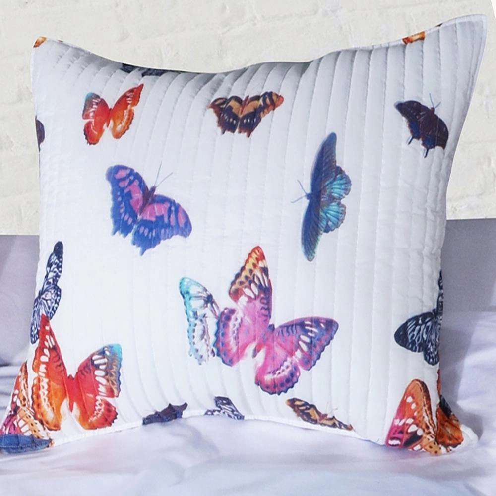 Barefoot Bungalow Mariposa Pillow Sham King 20x36 Multicolor