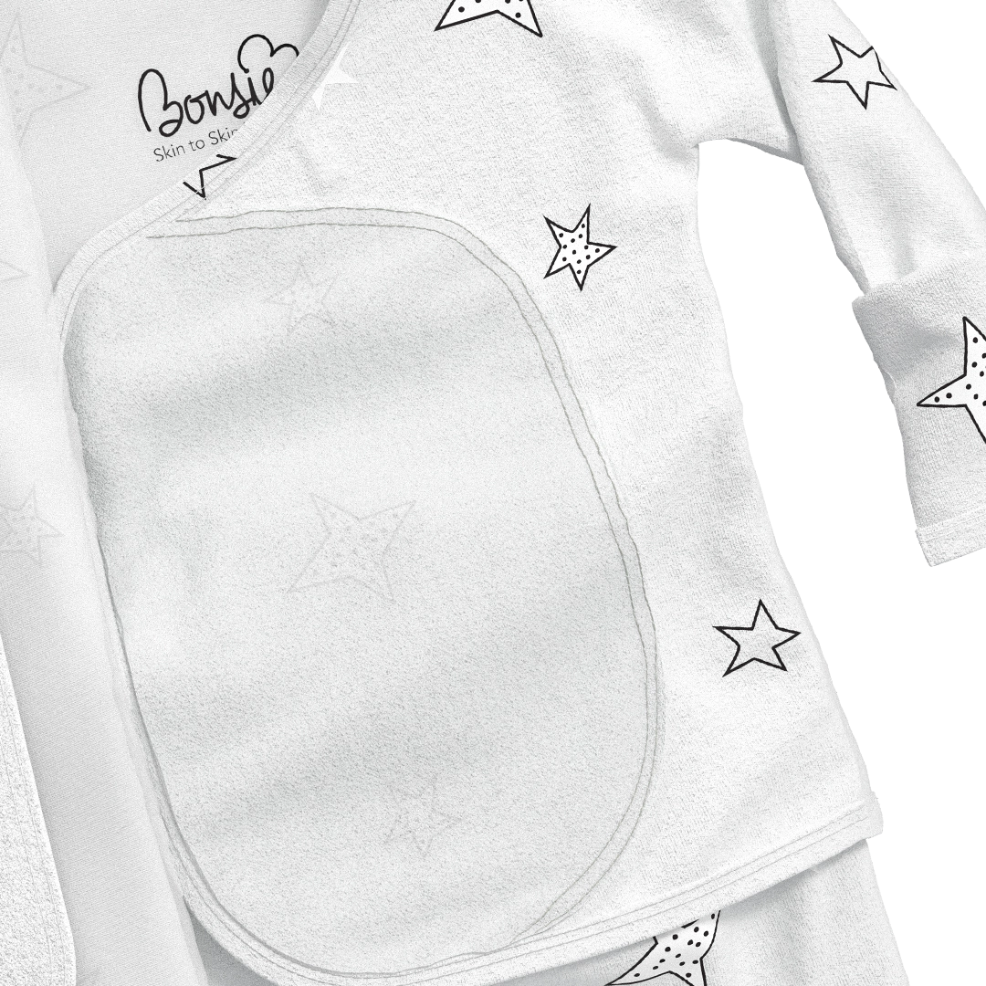 Bonsie Footie Stars - Skin-to-Skin Footed One-Piece