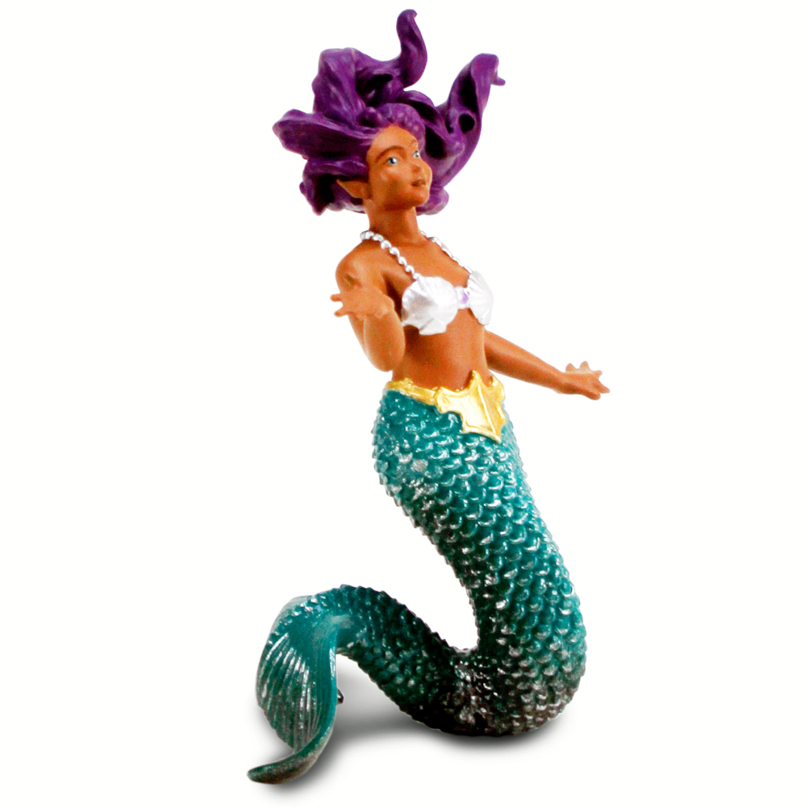 Safari Ltd. - Purple-Haired Mermaid Kids Toy Figure