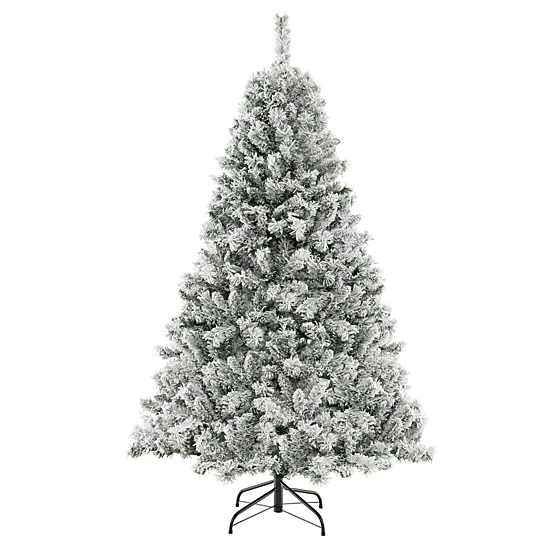 LJG 6/7/8 Feet Artificial Xmas Tree 3-Minute Quick Shape