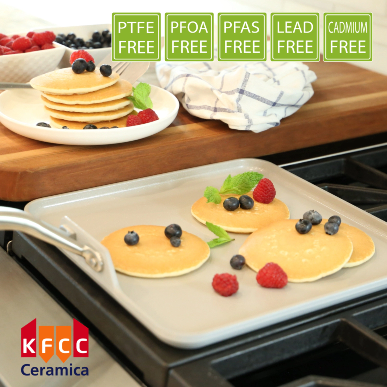 TECHEF - CeraTerra - 11 Inch Griddle Pan