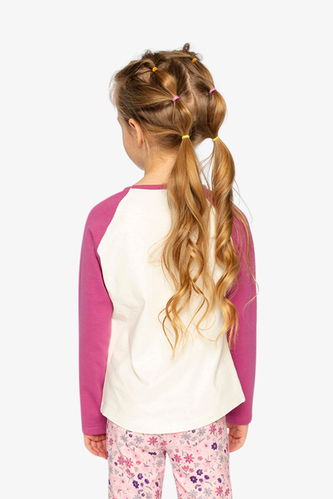 Deux par Girls Raglan Organic Cotton Garden Graphic T-Shirt