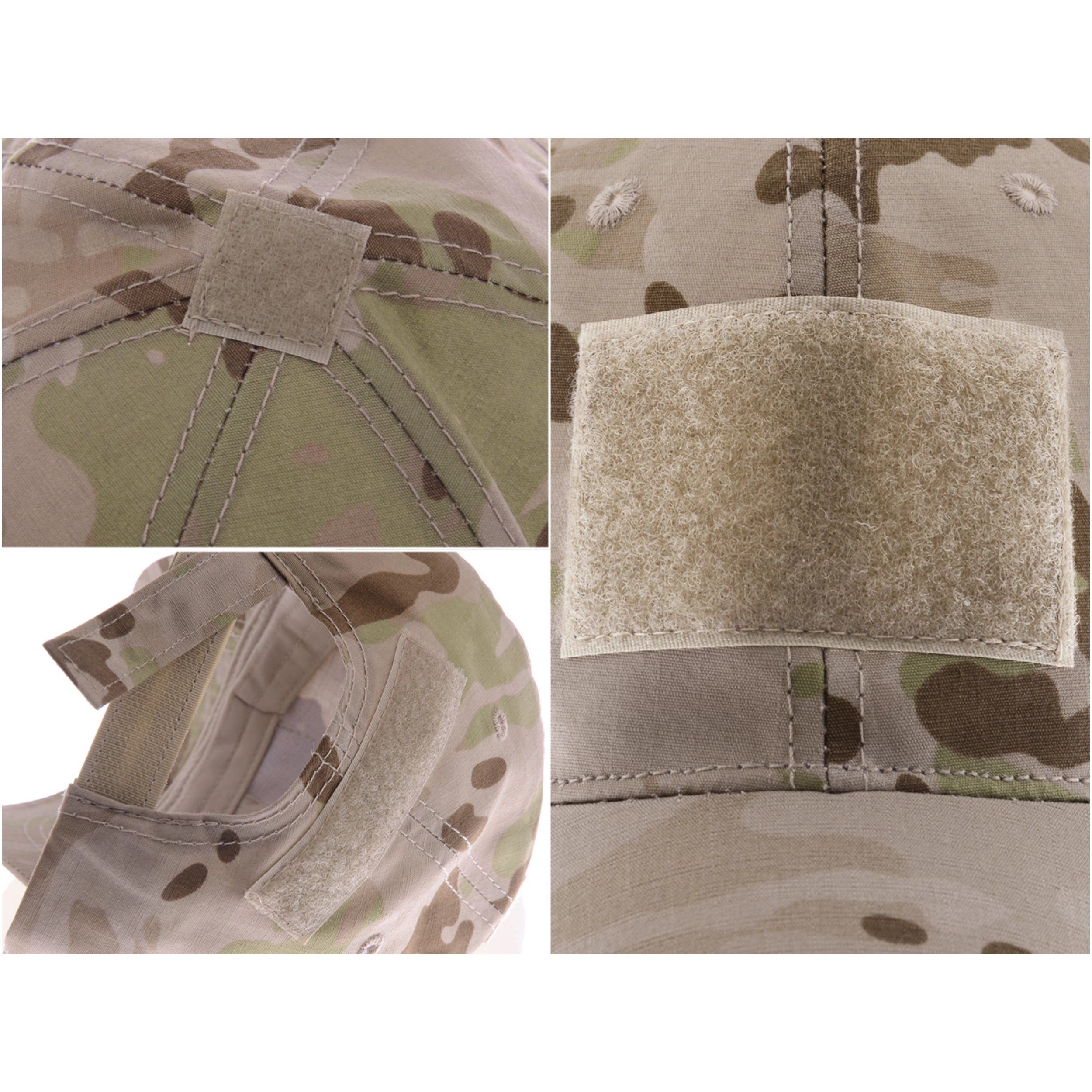 Anna-Kaci Women's Camo Tactical Fashion Cap with Velcro Patch for Customization and Adjustable Fit- One Size Fits Most
