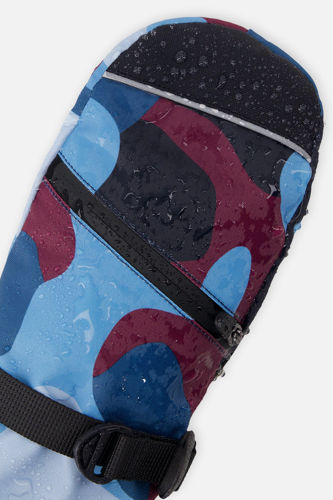 Deux par Deux Boys Teknik Camouflage Print Cordura-Reinforced Winter Mittens