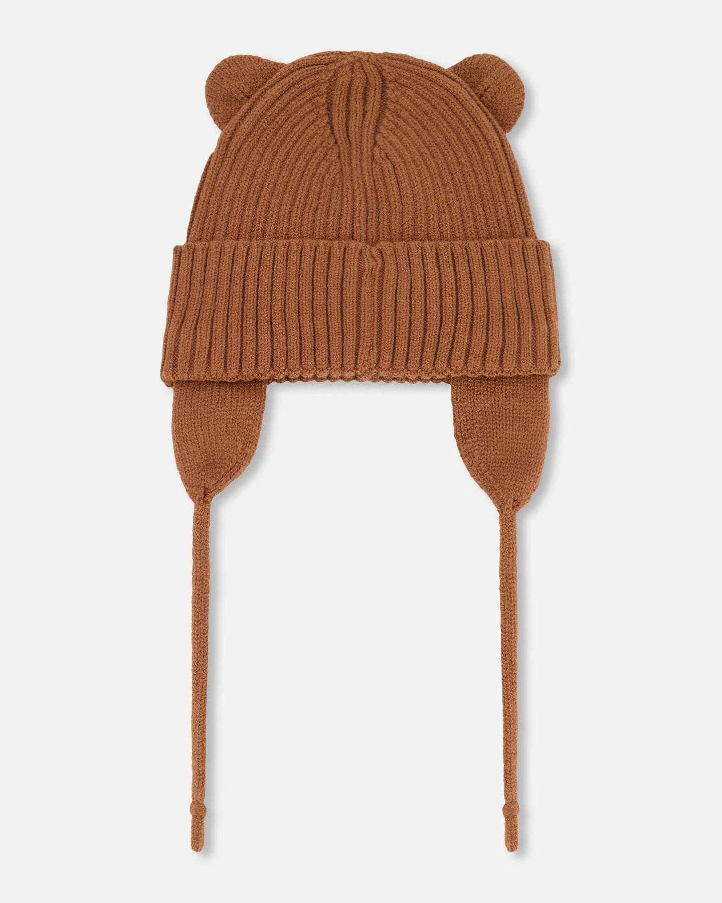 Deux par Unisex Ribbed 3D Ear Knit Hat