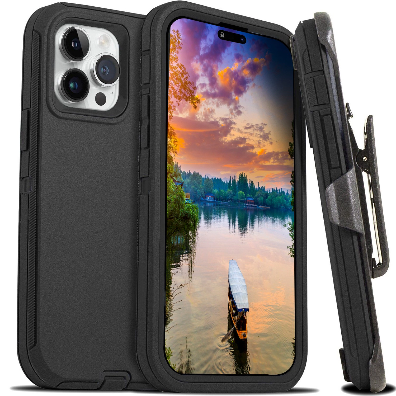 GBruno Shockproof Phone Case With Belt Clip