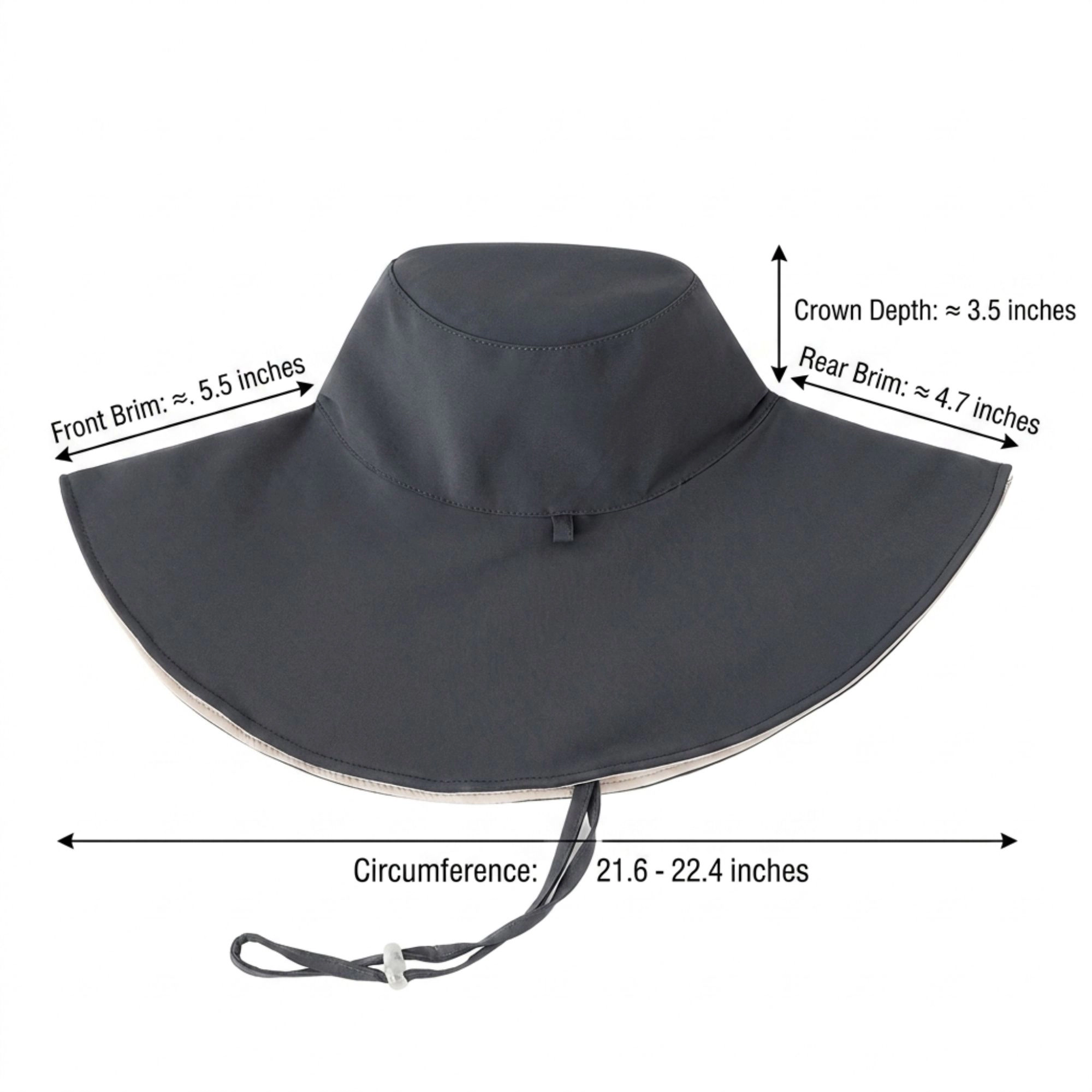 Anna-Kaci Women's Reversible Wide Brim Sun Hat