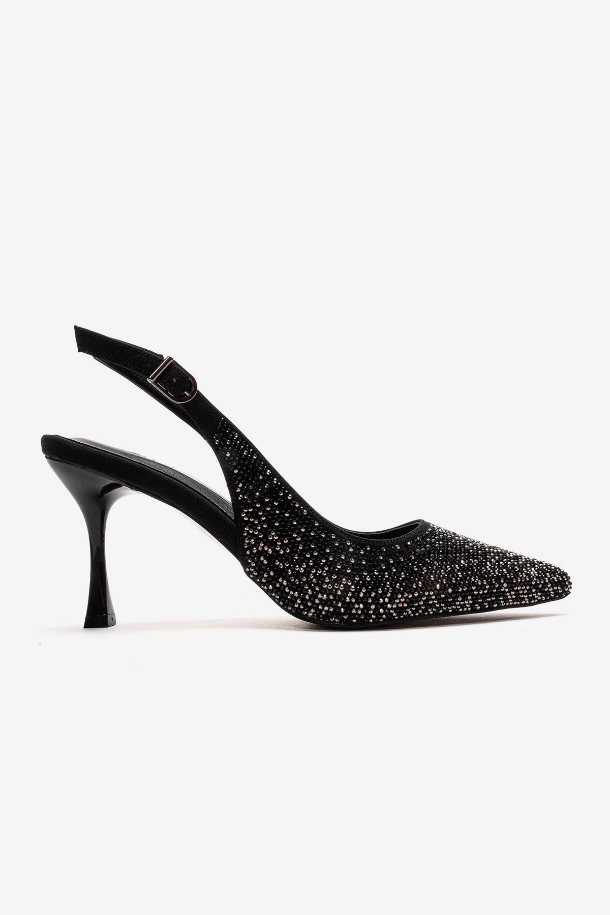 Prologue Shoes Womens Johanna Slingback Embellished Stiletto Pump