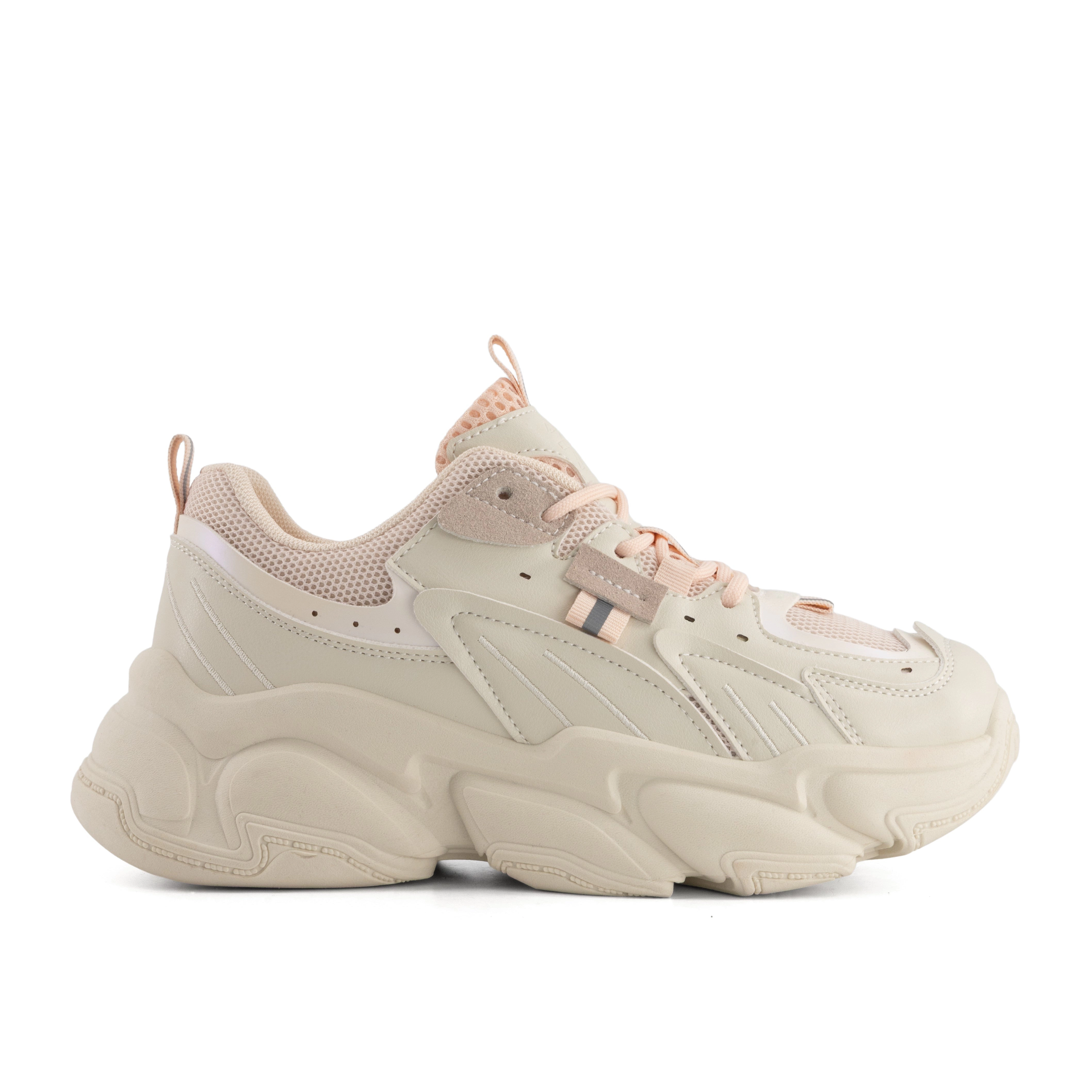Andrea Womens Chunky Fashion Sneakers With Platform Sole