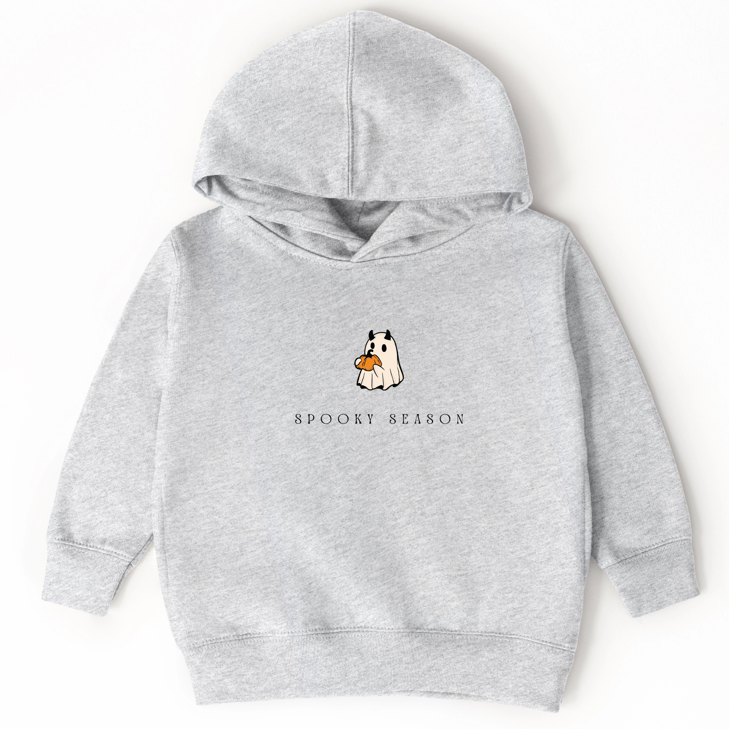 The Juniper Shop - Toddler Hoodie Spooky Season Pumpkin Ghost