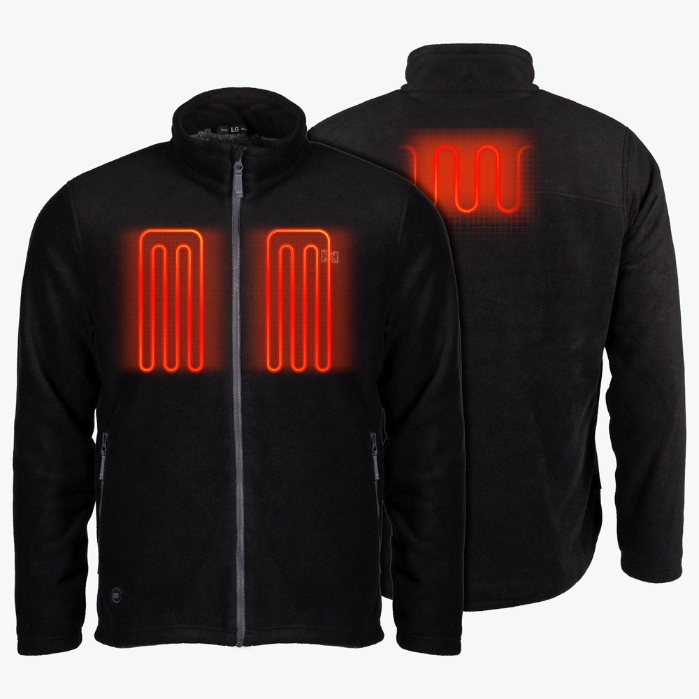 Mobile Warming Men's Trek 2.0 Fleece Heated Jacket