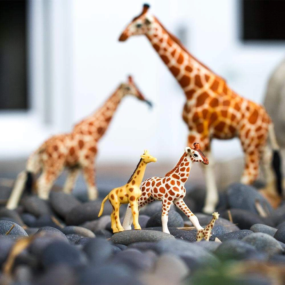 Safari Ltd. - Reticulated Giraffe Baby Kids Toy Figure