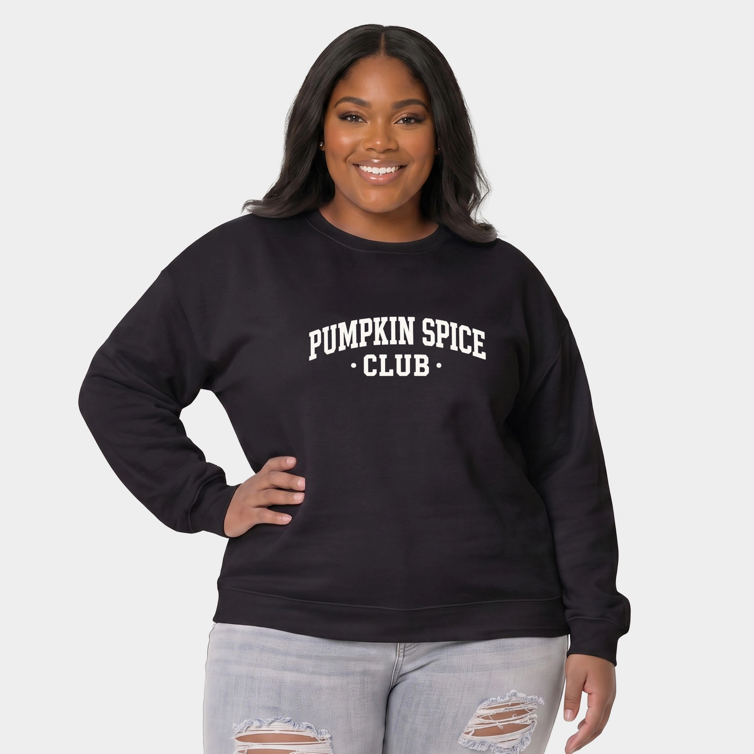 Simply Sage Market - Women's Plus Sweatshirt Pumpkin Spice Club
