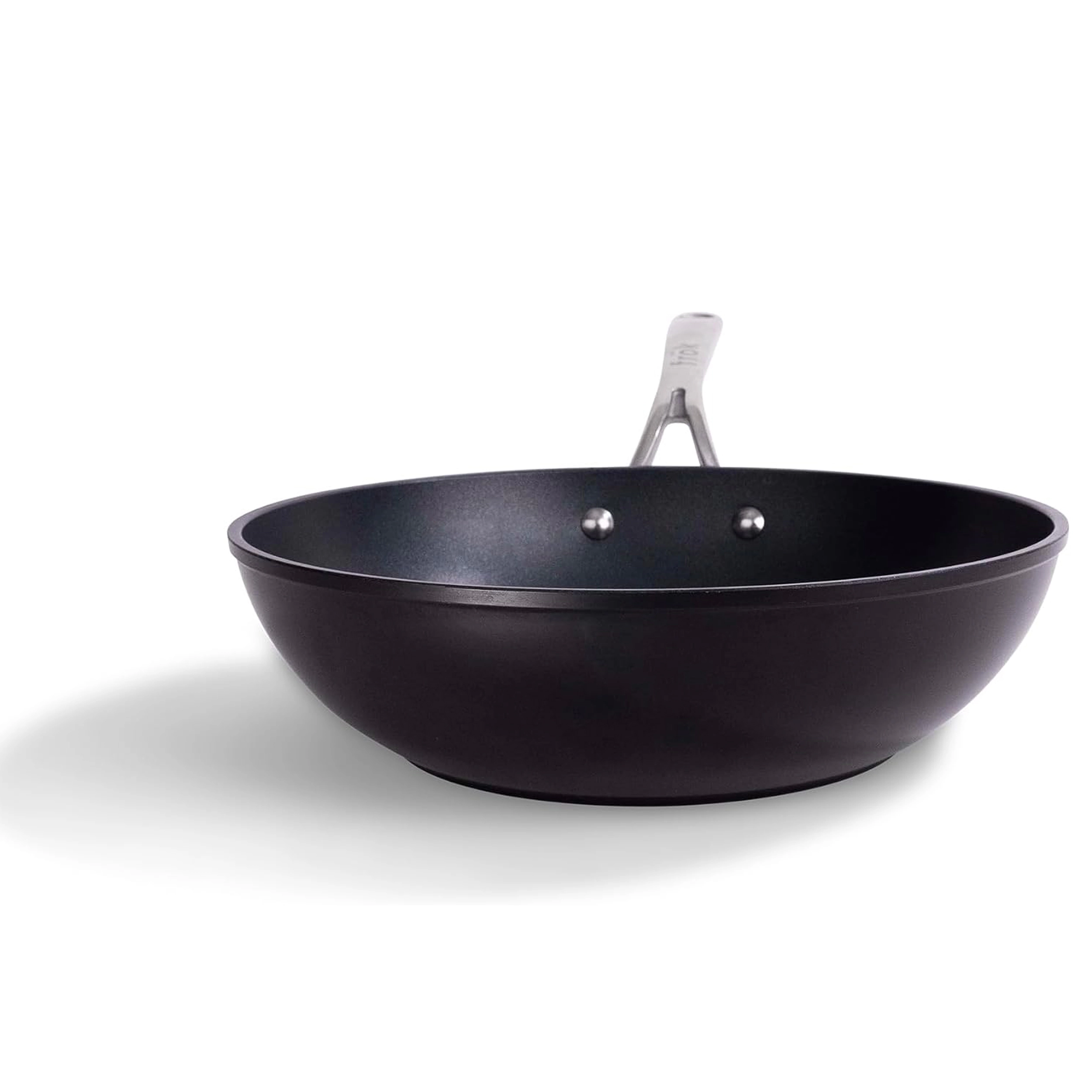 Frok All in One 11 Inch Nonstick Aluminum Wok Frying Pan in with Lid