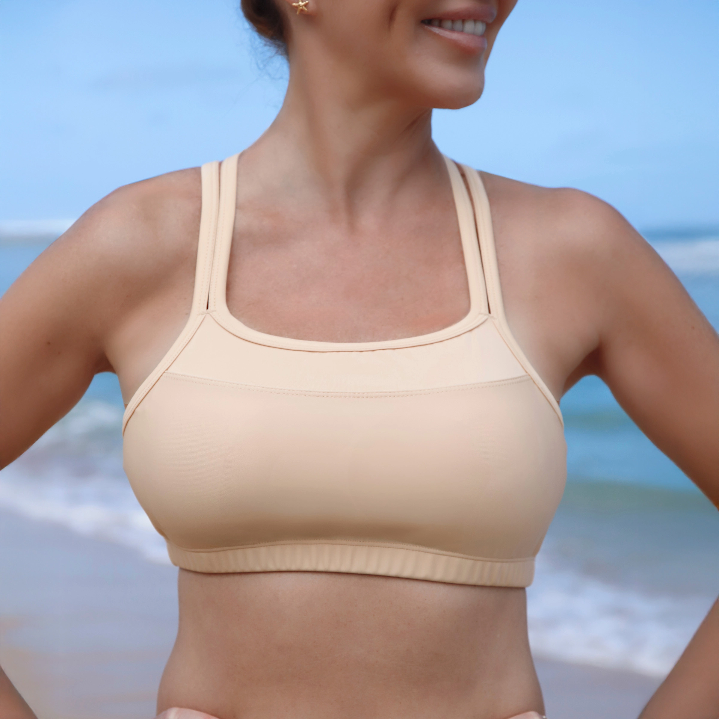 UV Skinz Women's Crisscross Swim Bra