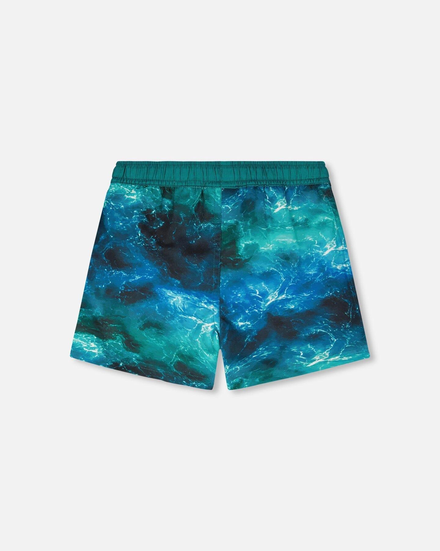 Deux par Boys Swim Trunks Waves Print