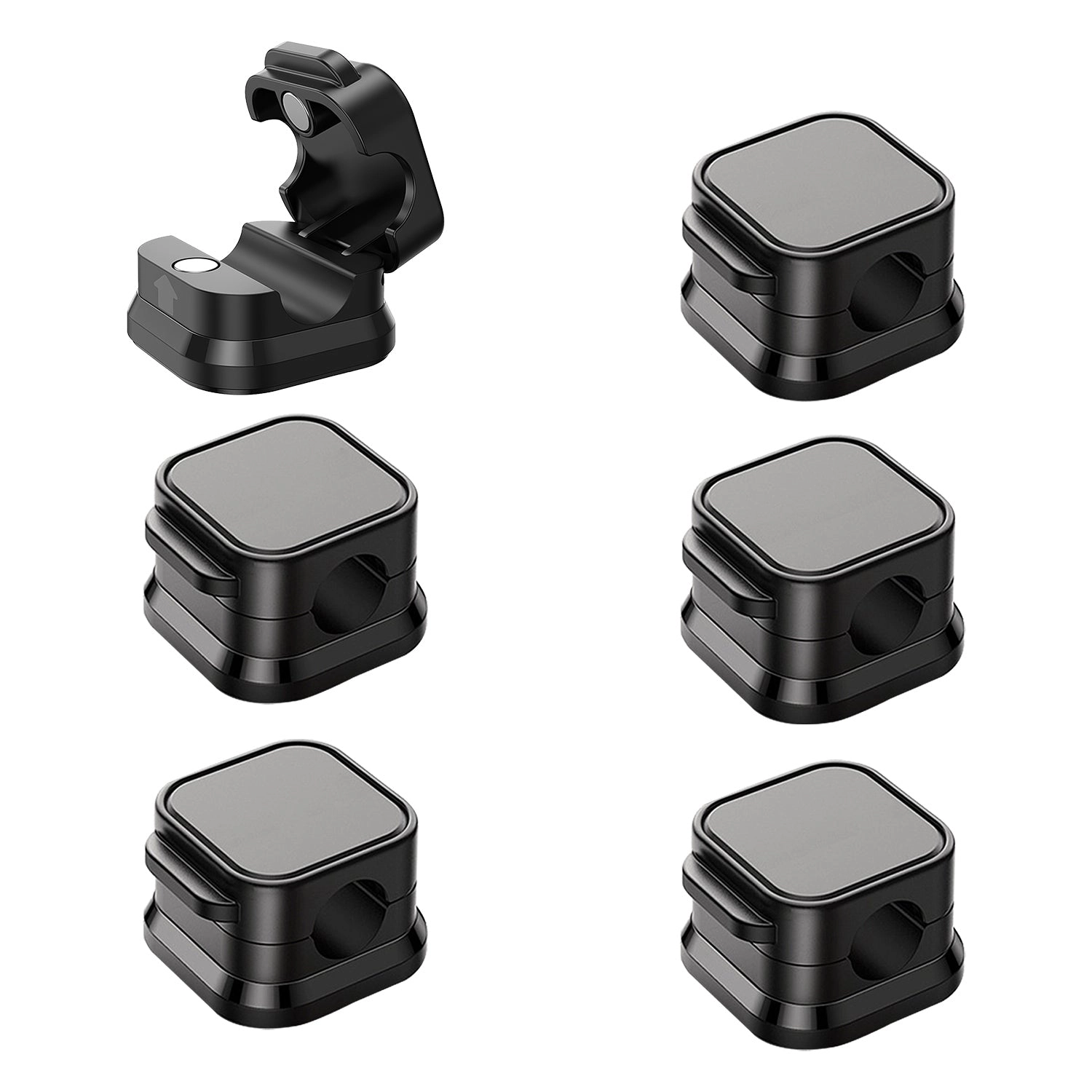 GBruno 6-Pack Magnetic Cable Clips Cord Organizer