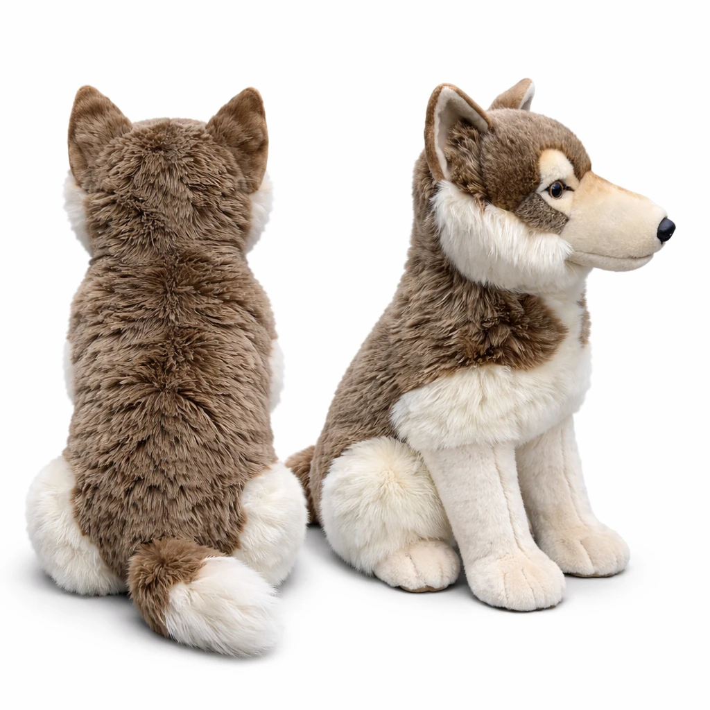 Auswella® Romulus 18" Sitting Wolf