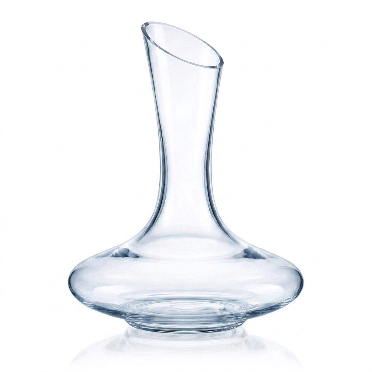 Zulay Kitchen Red Wine Decanter - Hand Blown Crystal Aerator - Carafe Pitcher for Full Bottle
