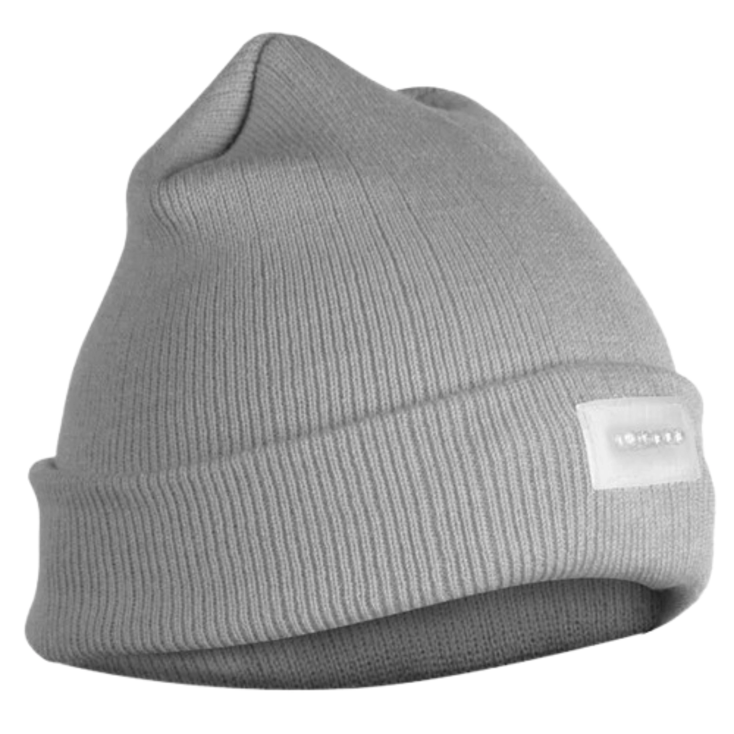 SS Design Unisex 5 LED Knitted Beanie Winter Warm Headlamp Hat Grey