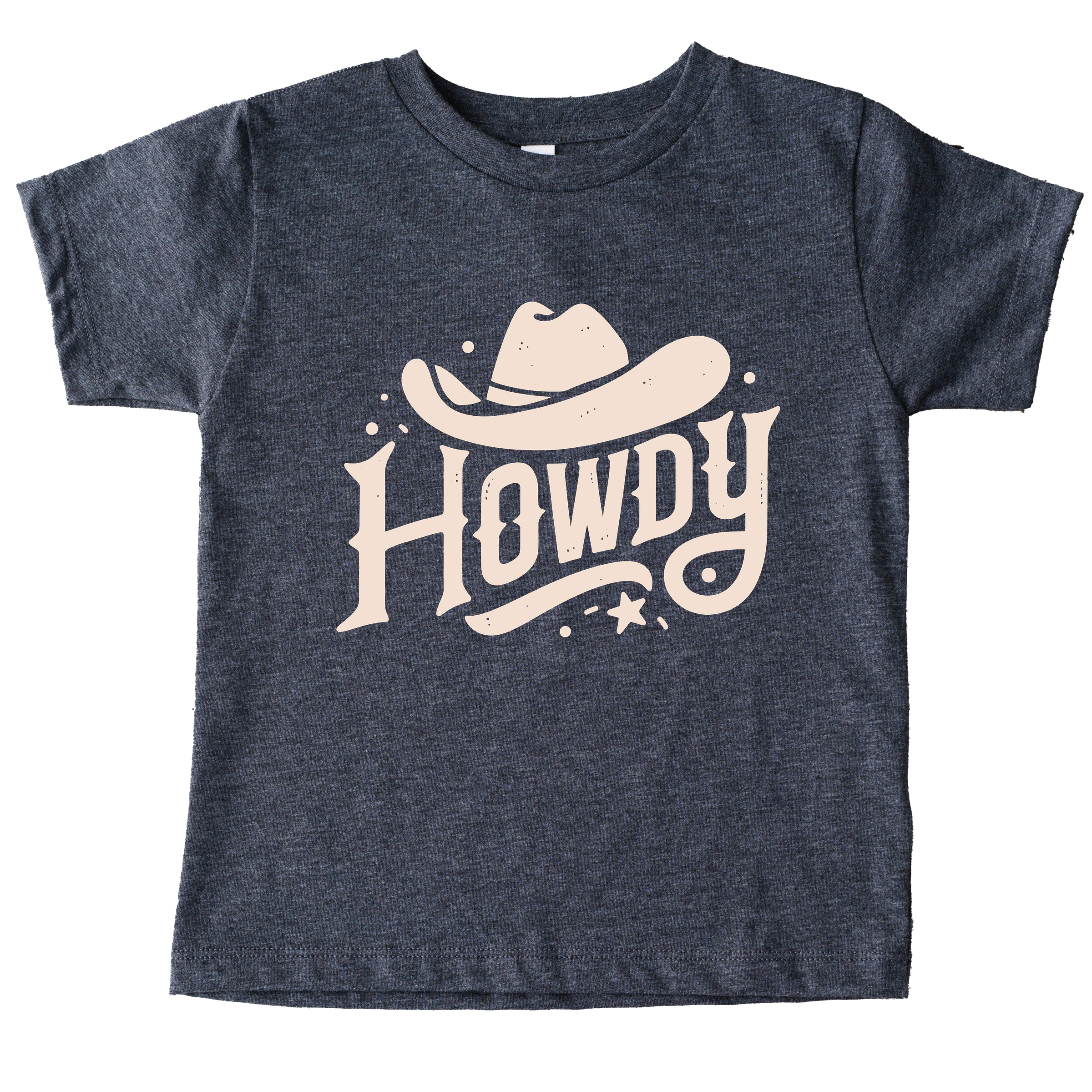 The Juniper Shop - Howdy Western Hat Toddler Short Sleeve Graphic T-Shirt