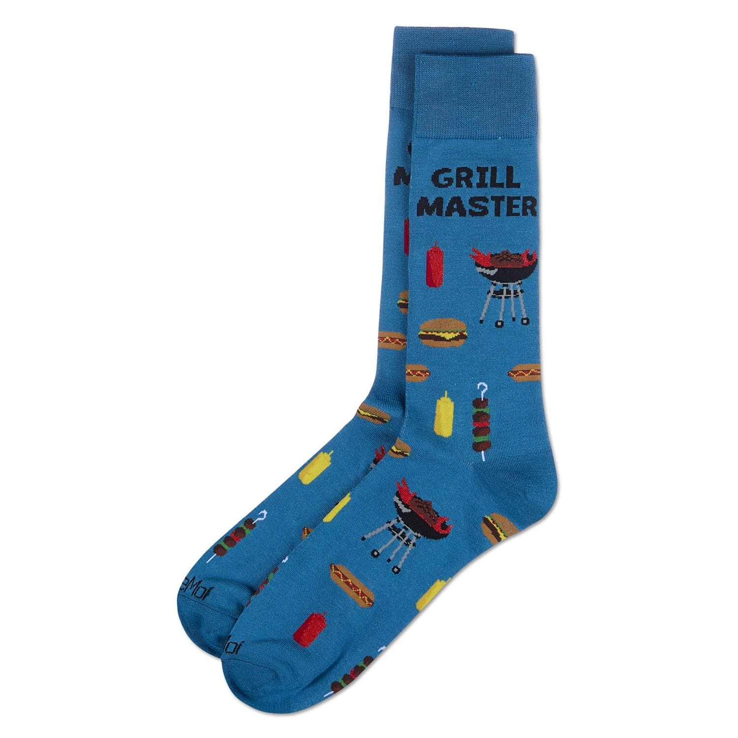 Memoi Men's Grill Master Rayon From Bamboo Crew Socks