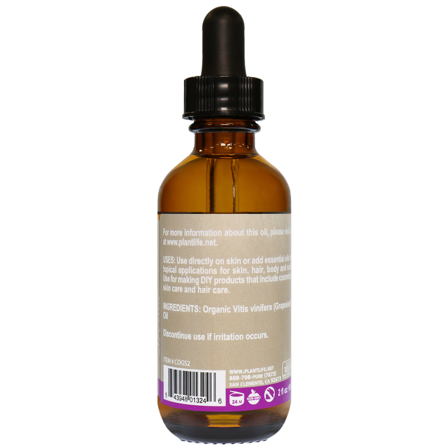 Plantlife Grapeseed Carrier Oil