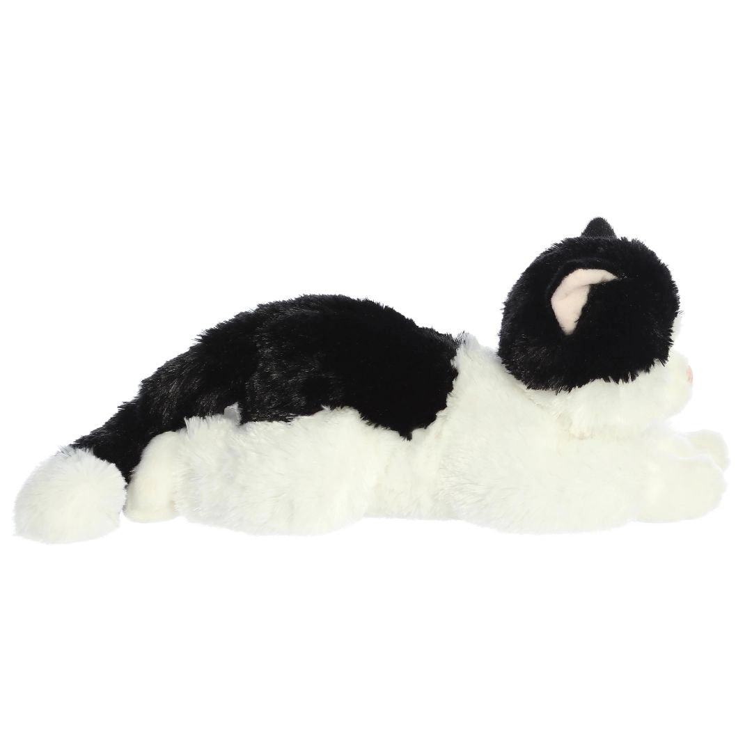 Aurora Flopsie Oreo Tuxedo Cat 12-Inch Stuffed Animal Plush