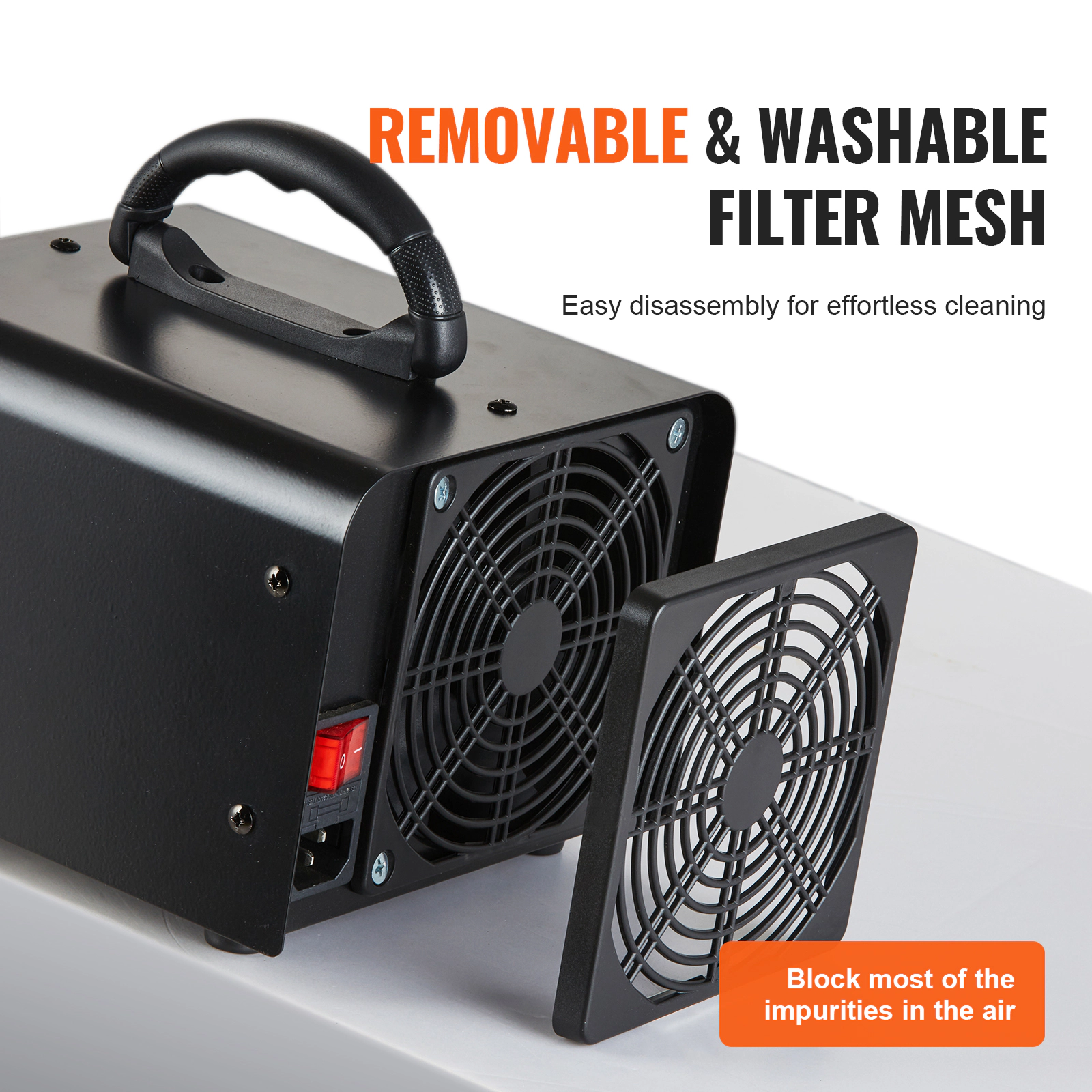 HONGGE Ozone Generator, Machine Remover, High Capacity Commercial/Industrial Generator