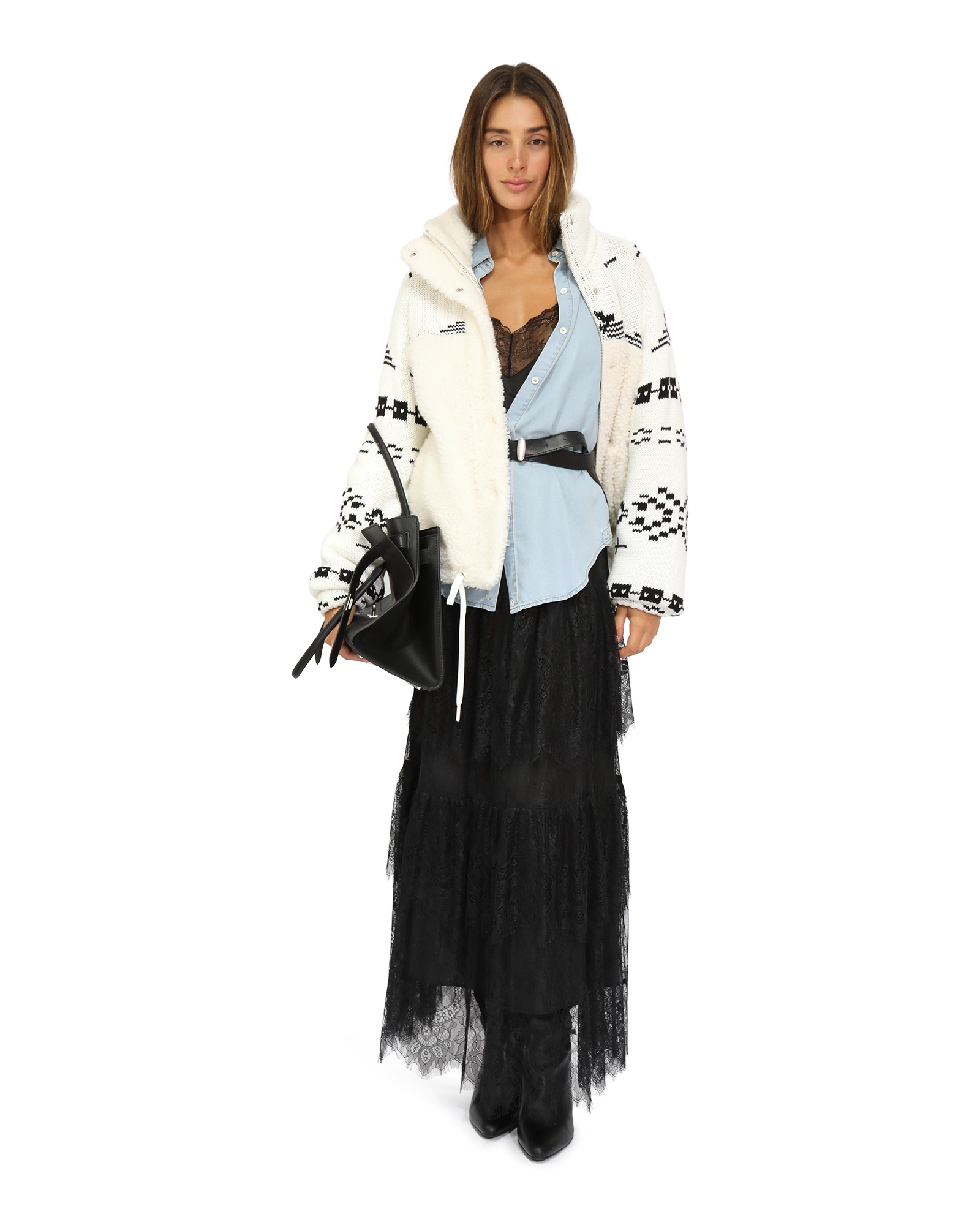 Belle & Bloom Billie Fair Isle Jacket