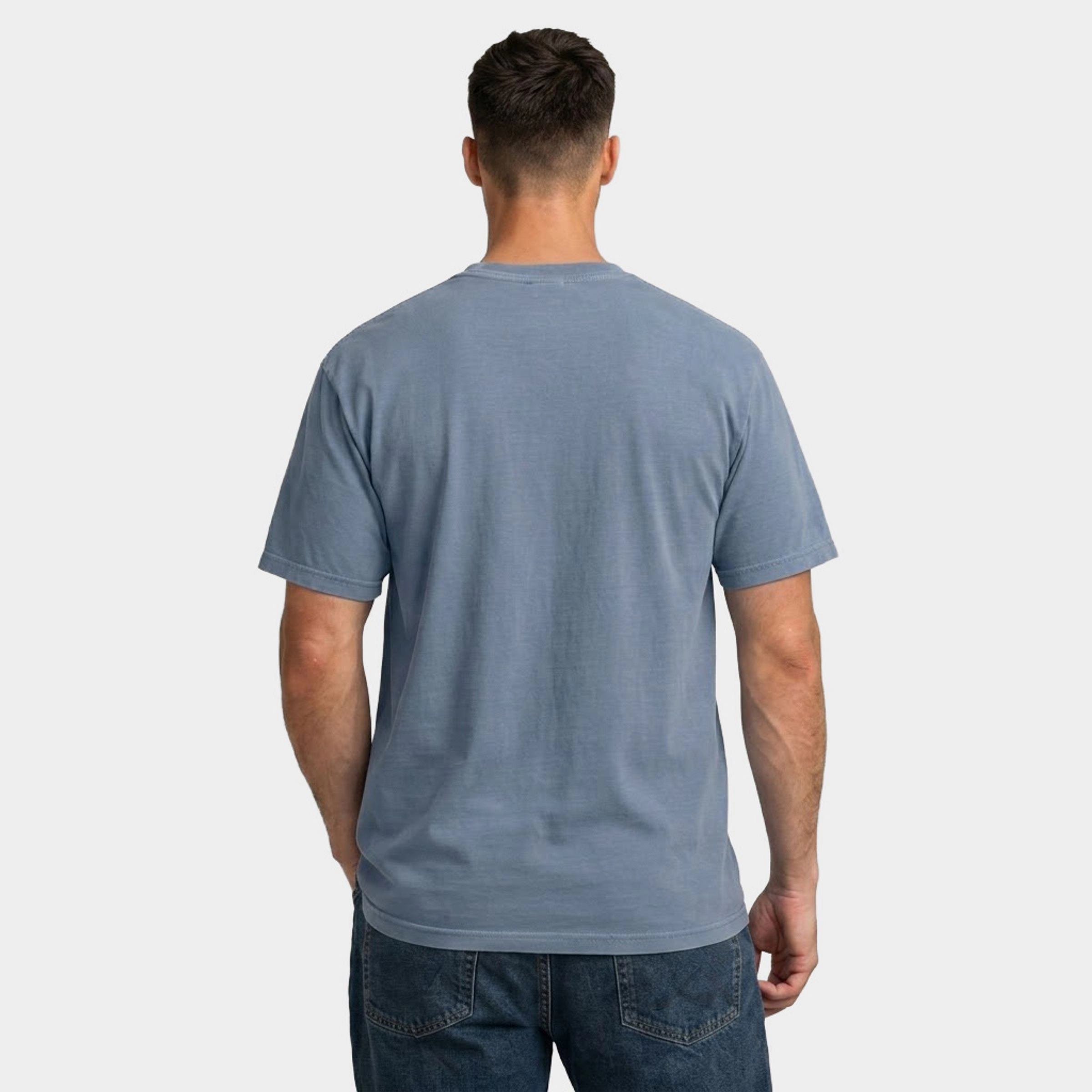 Simply Sage Market - Men's Garment Dyed Graphic T-Shirt It's Called Soccer USA