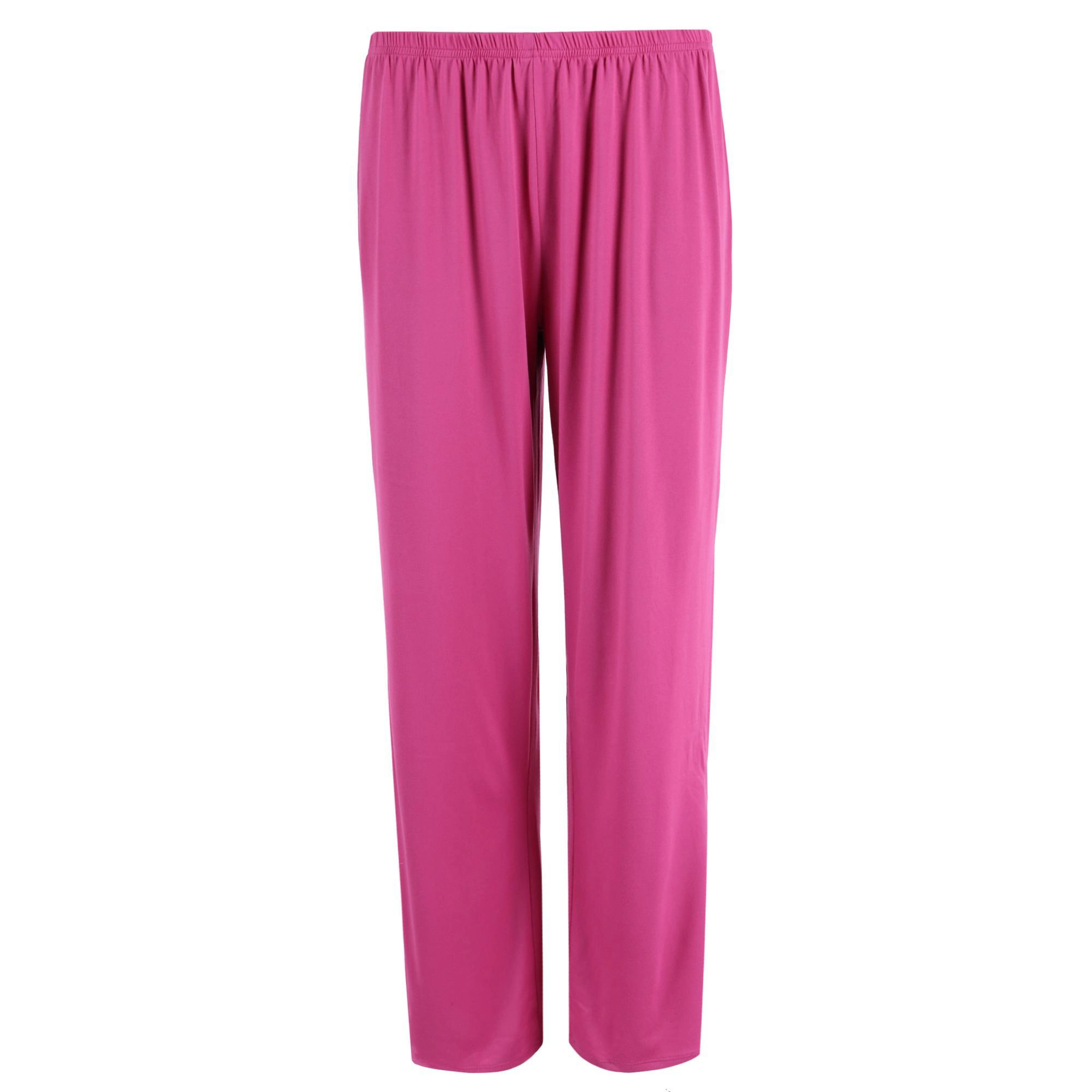 PJ Couture Women's Plus Size Notch Collar Pajama Set